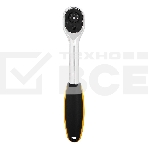 Ключ-трещотка Deli DL2421 3/8'; Размер: 200 мм. Двухкомпонентная трещотка, 45 T (зубья), шестерня Cr-Mo, быстросъемная., фото4