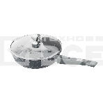 Сковорода Гранит С022701 22 см,съем.руч.крышка, фото 1