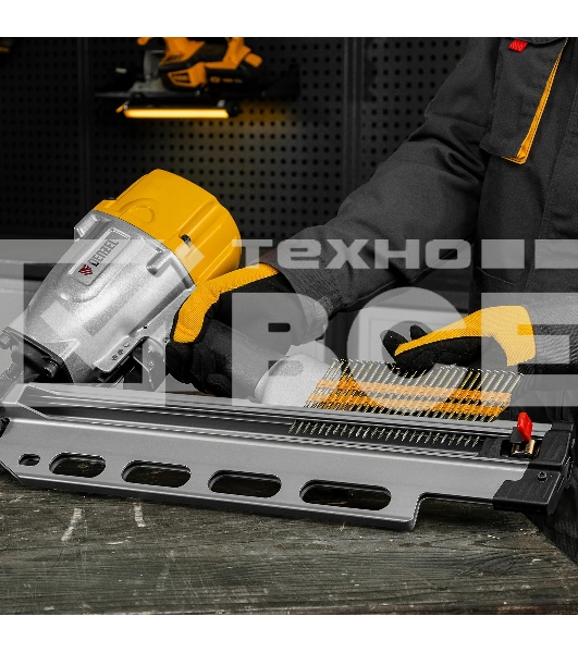 Гвозди Denzel для пнев. нейлера (крашен.), длина - 75 мм, диам. - 3,05 мм, 2000 шт.