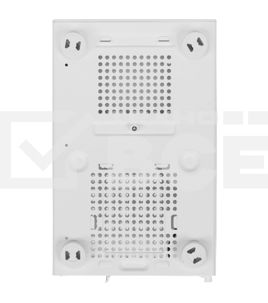 Корпус Ginzzu RX450D mATX жк. дисплей (Белый)