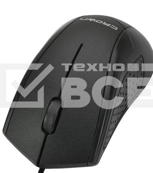 Мышь проводная CROWN CMM-303 черный