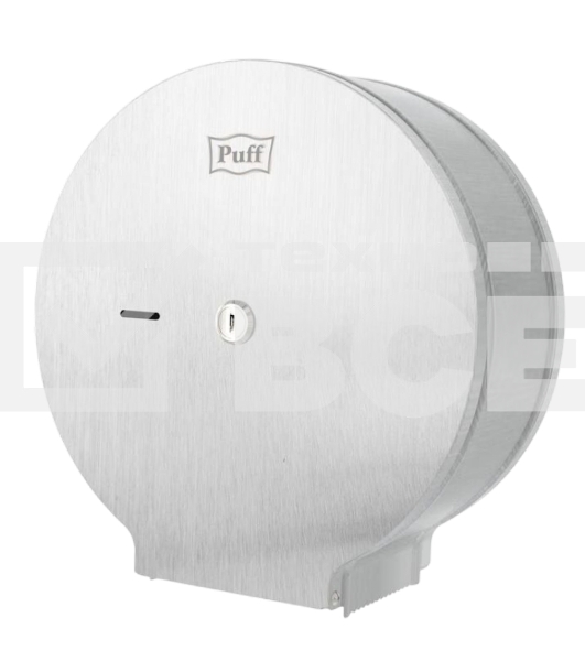 Диспенсер для туалетной бумаги в рулонах Puff-5160, нержавеющая сталь