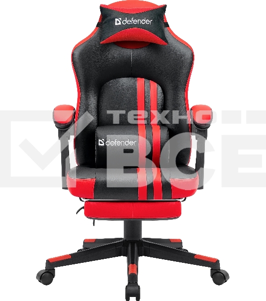 Кресло игровое Defender DIABLO BLACK/RED