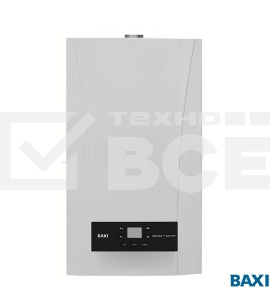Котел газовый настенный BAXI ECO Nova 31F (31 кВт) 2 конт., с закрытой камерой сгорания