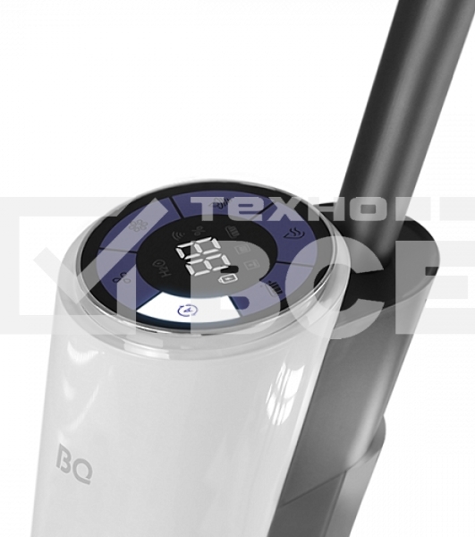Моющий пылесос вертикальный BQ VCA1002W белый, питание от аккумулятора, 200 Вт, уборка влажная и сухая, пылесборник 0.75 л, бак для жидкости 0.85 л, работа от АКБ max 45 мин