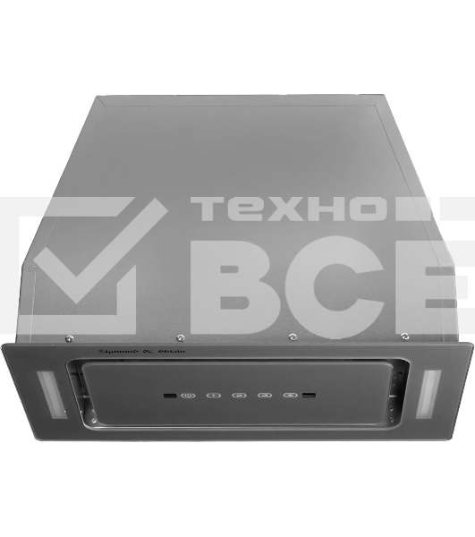 Вытяжка встраиваемая Zigmund & Shtain K 014.5 S управление сенсорное, нержавеющая сталь