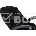 Кресло руководителя Бюрократ T-9950MSG-F Fabric черный Light-20, крестов. пластик, подст. для ног, фото10