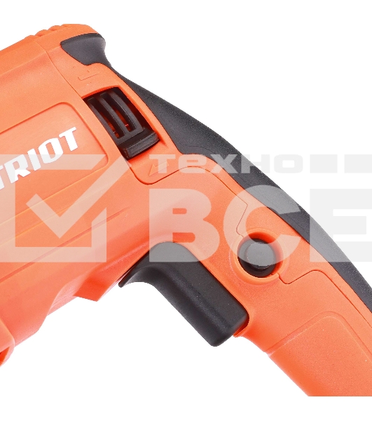 Перфоратор PATRIOT RH 307, SDS+, мощность 1125 Вт, 3.3 Дж, 3 режима работы, макс.диаметр 30мм, набор буров и долот, глубиномер, кейс