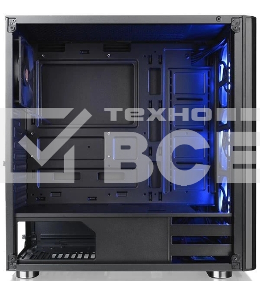 Компьютерный корпус V200 TG RGb CA-1K8-00M1WN-01 Black/Win/SPCC/Tempered Glass*1/120мм RGb Fans*3 + 120мм Standard Fan*1/MB Sync