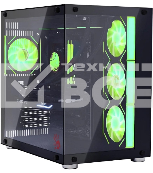 Компьютер Bloody BD-PC CZ79C3 MT i7 14700KF (3.4) 64Gb SSD 1Tb RTX 5070Ti 16Gb Win 11H 64 2.5xGbitEth 850W черный (RUS) (2129080)