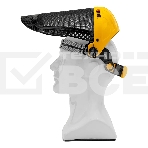 Щиток защитный лицевой с сеткой Denzel 'СВОНА' НС-01 'ЛЮКС' плавная регулировка храповик, фото6