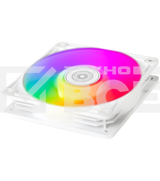 Вентилятор для корпуса Silverstone VISTA 120 ARGb белый, 120 мм, 2000 об/мин, 30.6 дБ, 4 pin