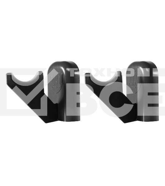 Комплект настенных регулируемых кронштейнов Royal Thermo Design 80, черные