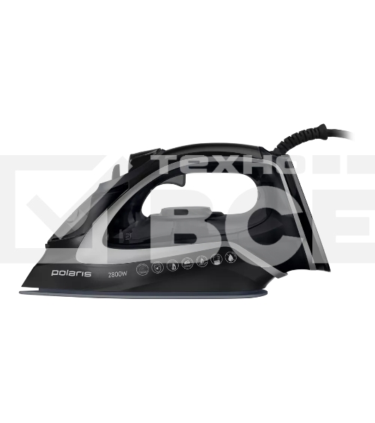 Утюг Polaris PIR-2821AK черный/графит, 2800 Вт, кер, автоотк. 3М