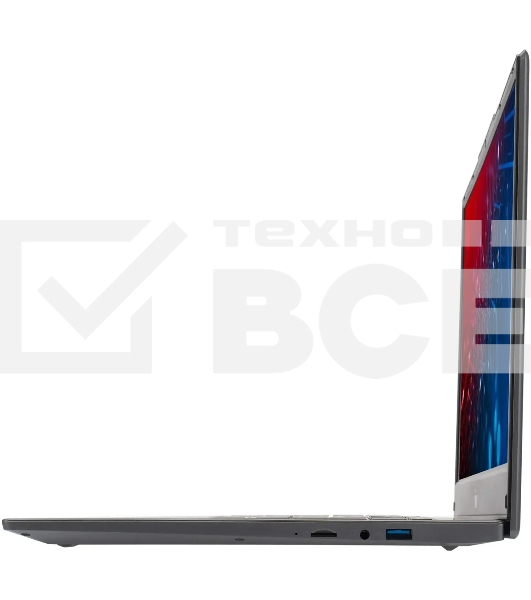 Ноутбук IRU Tactio 15PHR Ryzen 5 7430U 8Gb SSD256Gb AMD Radeon Graphics 15.6' IPS FHD (1920x1080) Windows 11 Pro 64 black WiFi BT Cam 4000mAh (2150145)