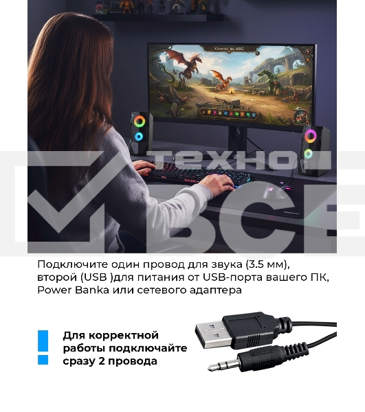 Портативная колонка Ritmix SP-3050