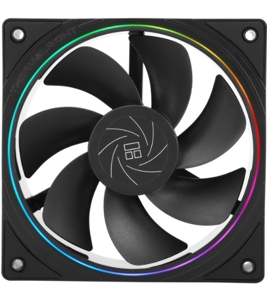 Кулер для корпуса Thermalright TL-S12R Reverse (120x120x25mm, 4-pin PWM, ARGB, 47.6CFM, 23.2dBA, 1500RPM, черный)