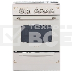 Плита газовая Gefest ПГ 6100-03 0279 бежевый, конфорок 4 шт, духовка 52 л, 60 см x 85 см x 60 см, фото 1