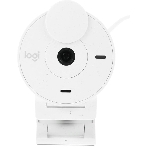 Веб-камера Logitech Brio 300 1920x1080, 30 кадр/с, USB Type-C, микрофон (шумоподавление), автоматическая фокусировка, автоосвещение, универсальное крепление белая, фото7
