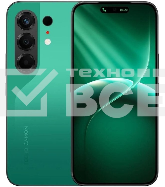 Смартфон Tecno Camon 50 12/256Gb малахитовый зеленый