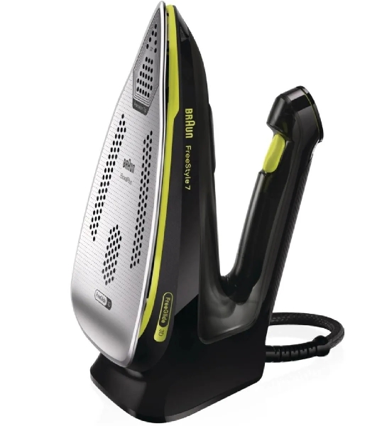 Утюг Braun FI7255GR черный/зеленый, 2000 Вт, 55 г/мин, 240 г/мин, 350 мл