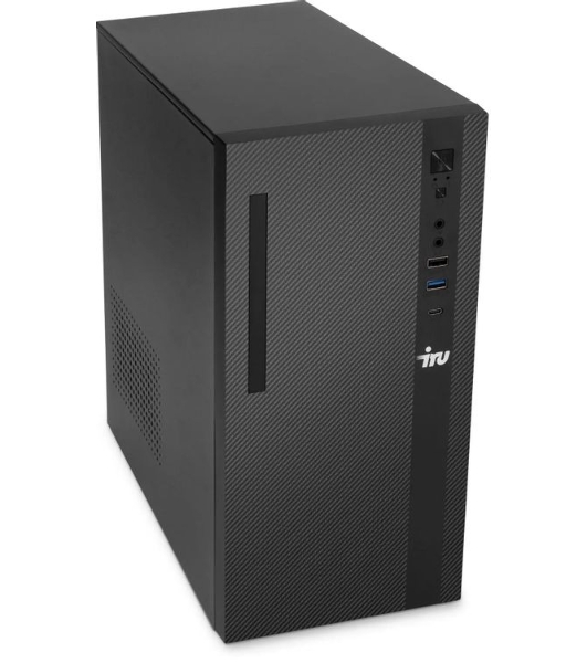 Компьютер IRU Planio 310H6SC MT i7 13700F (2.1) 16Gb SSD1Tb GT610 2Gb Windows 11 Pro GbitEth 230W черный (2153511)