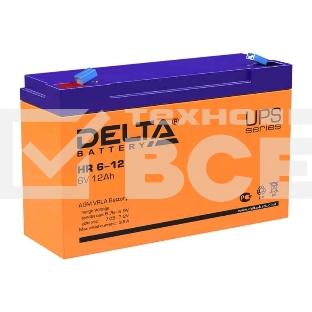 Батарея Delta HR 6-12 (6V, 12Ah)