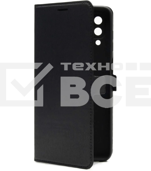 Чехол (флип-кейс) BORASCO Book Case, для Samsung Galaxy M32, черный [40353]