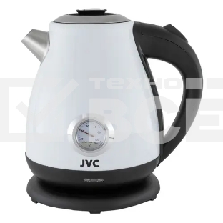 Чайник электрический JVC JK-KE1717 белый, объем 1,7л, максимальная мощность 2200 Вт