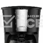 Кофеварка капельная Centek CT-1149 черный/сталь, исп. кофе - молотый, 1.2 л, 980 Вт., фото2