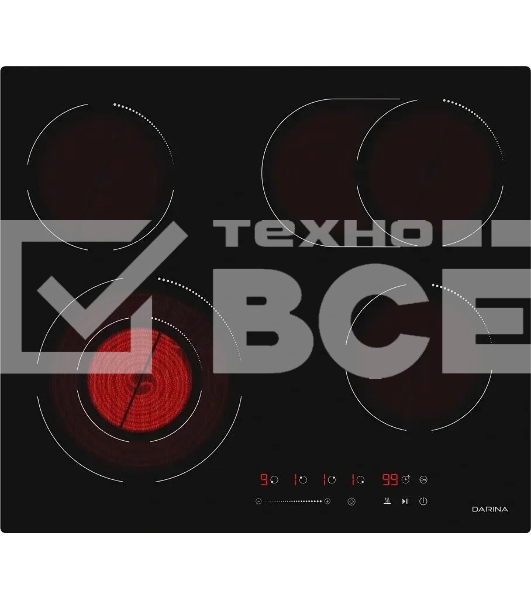 Варочная поверхность Darina 6Р Е 328 B черный