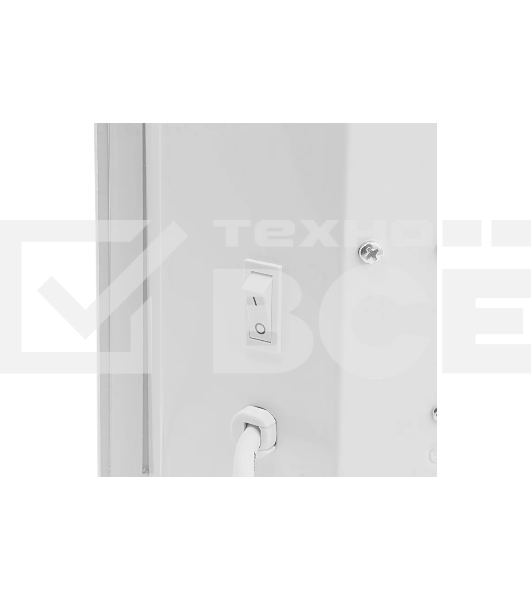 Конвектор Denzel OptiPrime-2000 белый, 2000 Вт, 25 м2, термостат, дисплей, WiFi