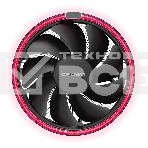Кулер для процессора Crown CM-1150PWM RED v2 черный, 105 мм, алюминий, 1800 об/мин, 26.3 дБ, 4 pin, 115 Вт, 70 мм, фото3