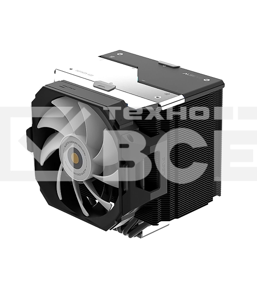 Кулер для процессора Alseye i600-B черный, 120 мм, алюминий/медь, 2300 об/мин, 37.8 дБ, 4 pin, 265 Вт, 160 мм