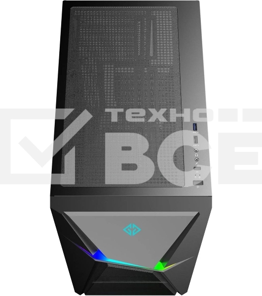 Компьютер IRU Corp 715 TWR i5 12600K (3.7) 16Gb SSD1Tb RTX4060 8Gb Free DOS GbitEth 650W черный (2068590)