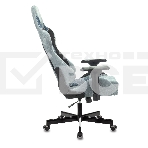 Кресло игровое Бюрократ VIKING 7 KNIGHT BL FABRIC синий текстиль/эко.кожа крестовина металл/пластик, фото34