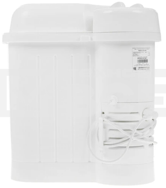 Стиральная машина Renova WS-35Е белая, загрузка вертикальная 3.5кг, класс: A