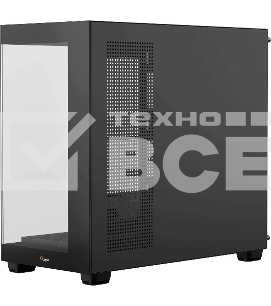 Компьютерный корпус Ocypus Gaммa C52 BK mATX/win/black/no PSU/Tempered Glass