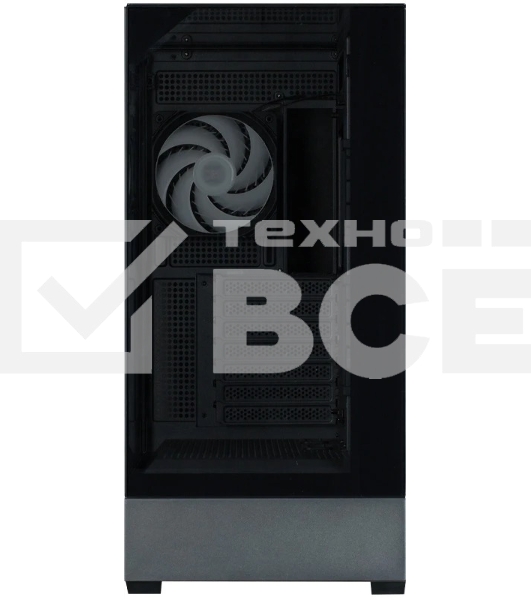 Компьютерный корпус ZALMAN P40 Prism Plus, ATX, черный, WINDOW, 3xCombo (3.5'' or 2.5