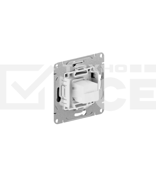 Механизм розетки RJ45 (cat5) EKF UP1-SOB-RJ45-5 черный Эпика