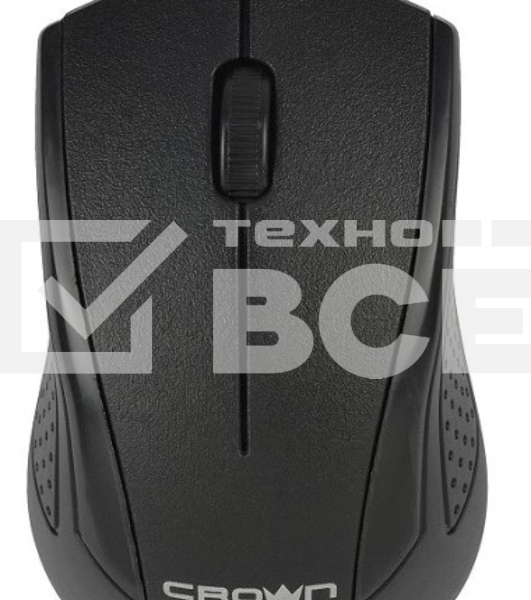 Мышь проводная CROWN CMM-303 черный