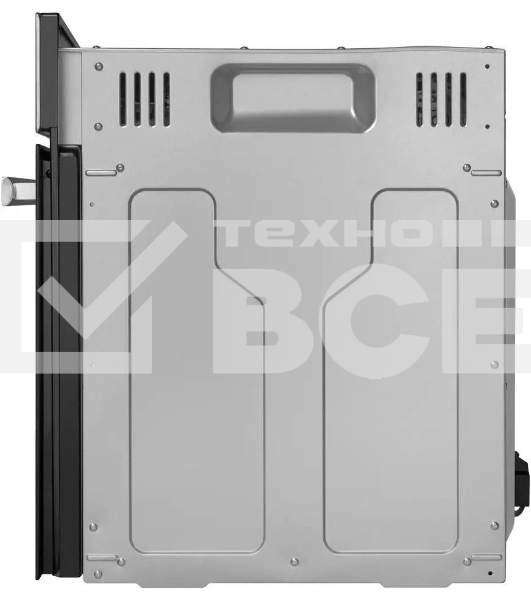 Шкаф духовой электрический Maunfeld AEOC6040S, 60л, дверца с 3 стеклами, нержавеющая сталь