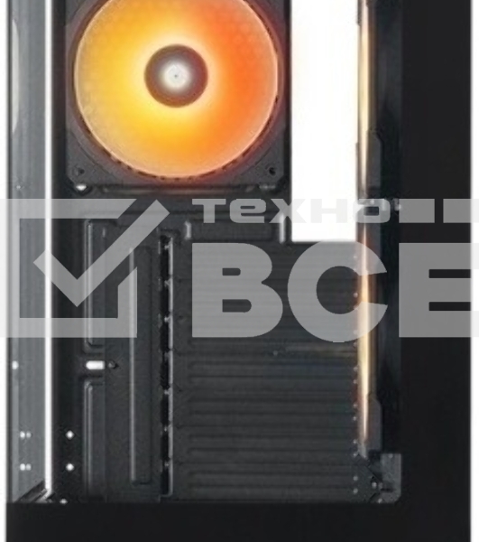Компьютерный корпус Chieftec Vista черный без БП ATX 3x120мм 1xUSB2.0 1xUSB3.0 1xUSB3.1 audio bott PSU
