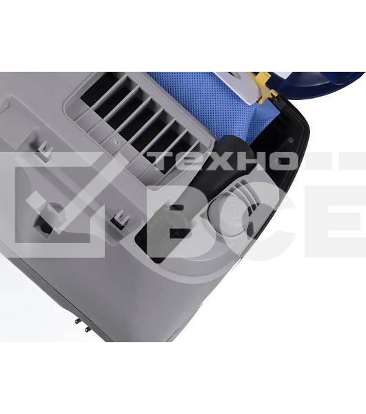 Пылесос Samsung VCC4140V3A синий, 320/1600 Вт, уборка сухая, пылесборник мешок 3 л