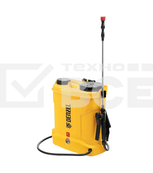 Опрыскиватель ранцевый аккумуляторный DP-10LA, 10 л, 12 В, 8 Ач Denzel