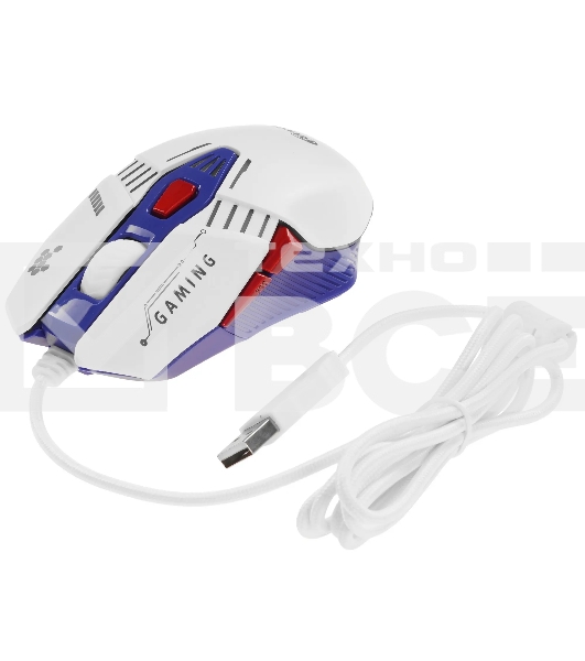 Мышь проводная Ritmix ROM-400 White