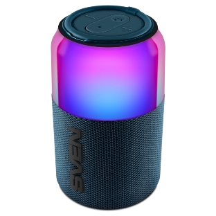 Колонка портативная SVEN PS-130 blue (10 Вт, USB, Bluetooth, питание от USB/аккумулятора)