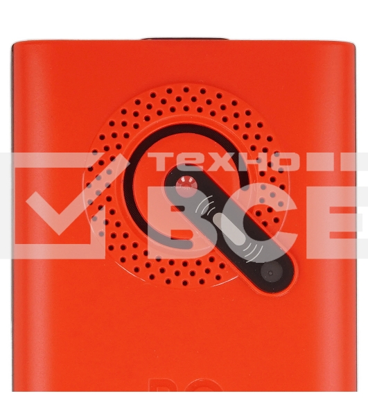 Мобильный телефон BQ 2458 Barrel L красный/черный