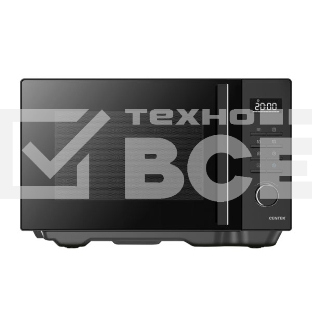 Микроволновая печь Centek CT-1563 черный, 23 л, 800 Вт, кнопки/поворотный механизм
