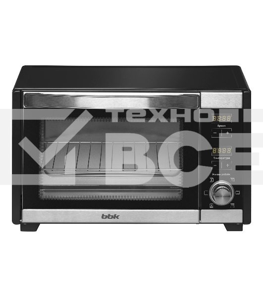Мини-печь BBK OE3081D черный/нерж сталь